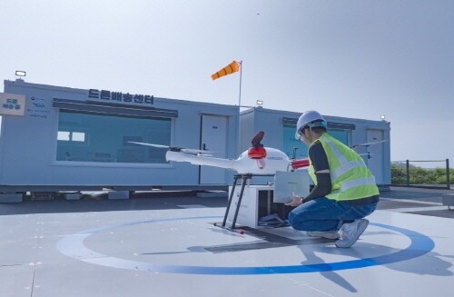 삼성전자, 드론으로 ‘갤럭시 Z 폴드6·Z 플립6 ‘ 배송 서비스 시행